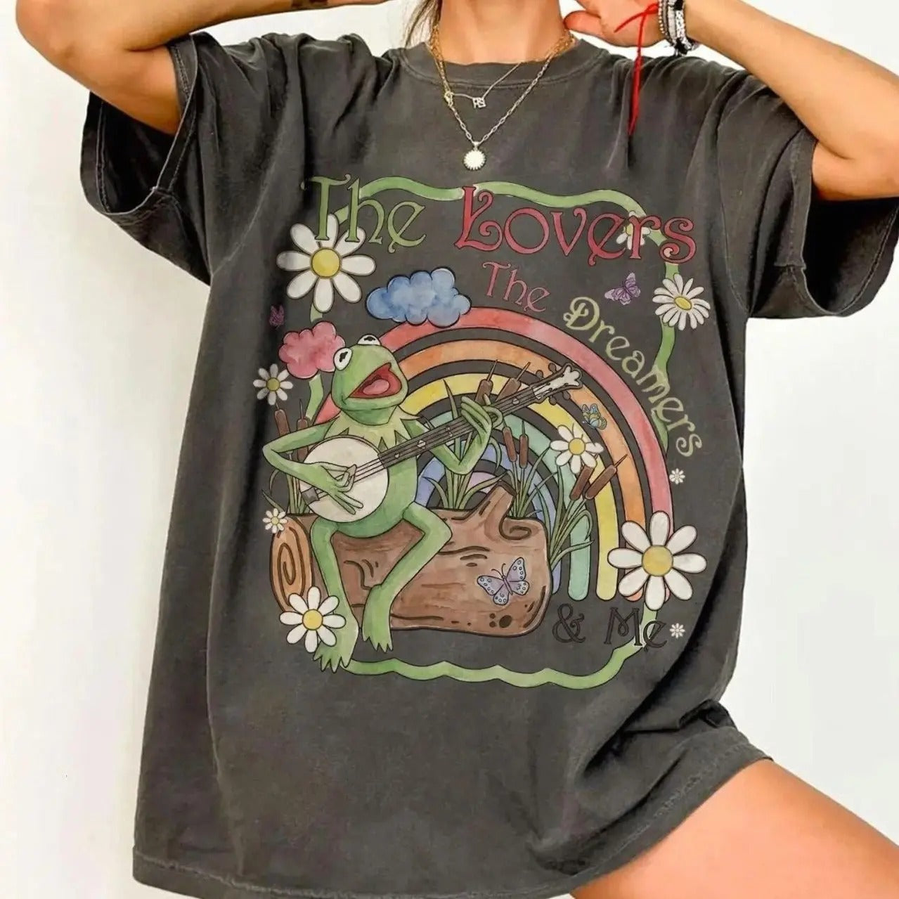 Watercolor Kermit the Frog T-Shirt / Sweatshirt / Hoodie