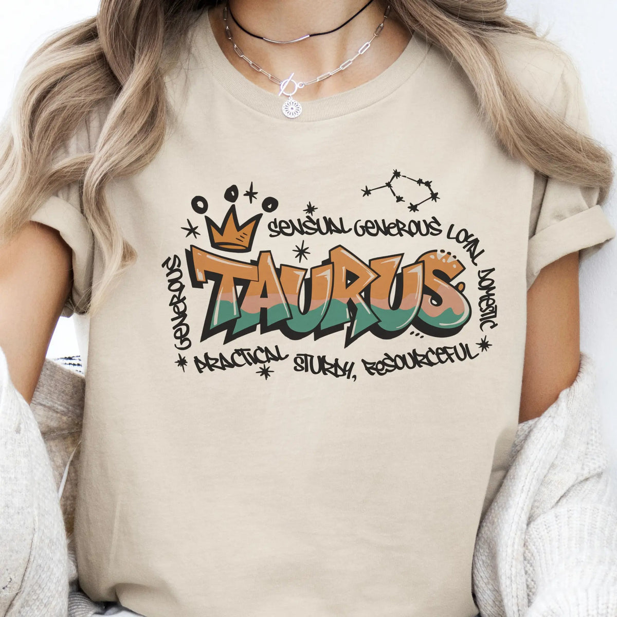 Zodiac Sign Graphic Tee Horoscope Month Signs T-Shirt / Sweatshirt / Hoodie