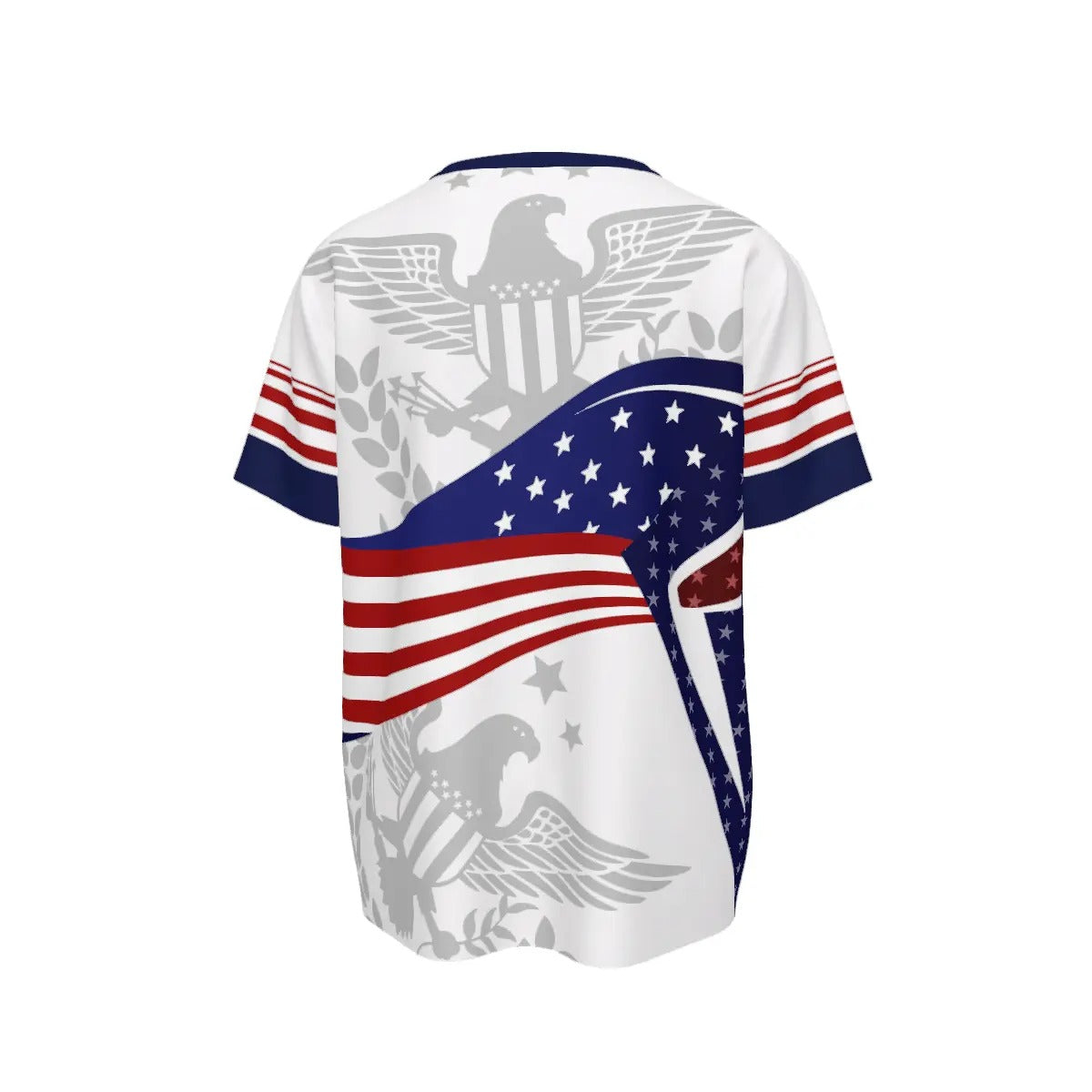 USA Patriotic Eagle Soccer Jersey - American Flag Football Jersey