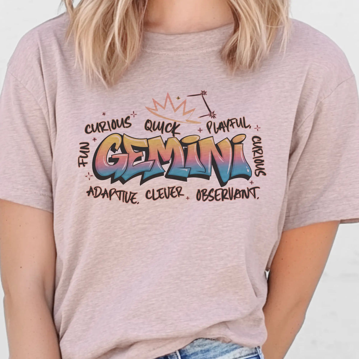 Zodiac Sign Graphic Tee Horoscope Month Signs T-Shirt / Sweatshirt / Hoodie