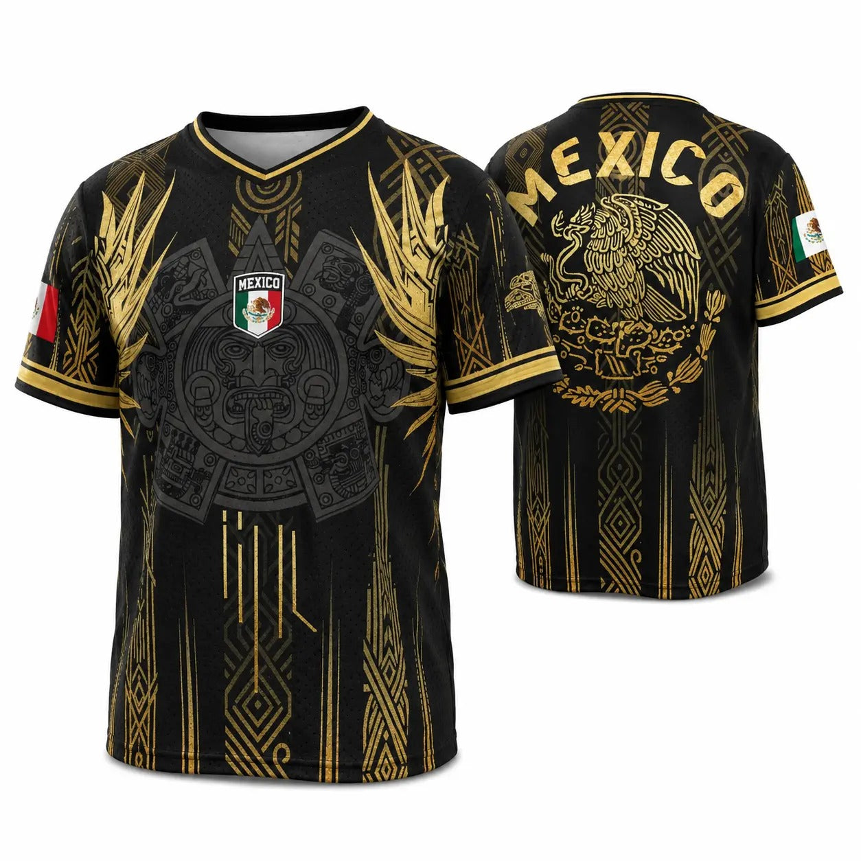 Mexican Aztec Soccer Jersey - 2026 Mexico Football Jersey