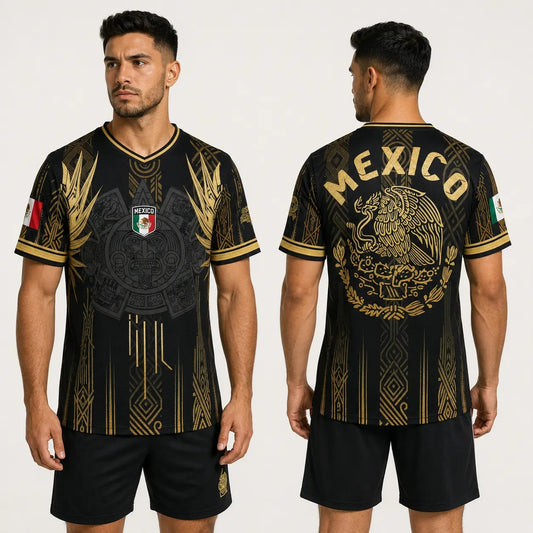 Mexican Aztec Soccer Jersey - 2026 Mexico Football Jersey