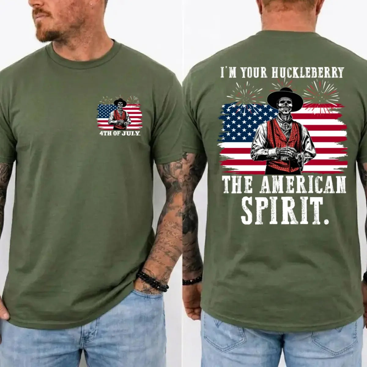 Doc Holliday I'm Your Huckleberry The American Spirit T-Shirt / Sweatshirt / Hoodie