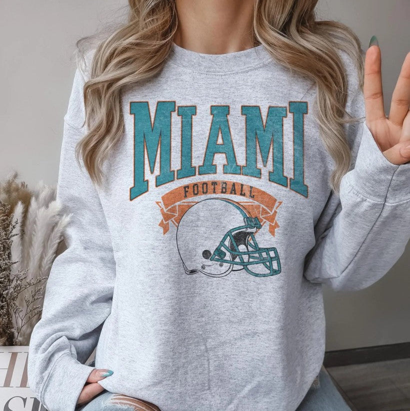 Vintage Football Hometown Team T-Shirt / Sweatshirt / Hoodie