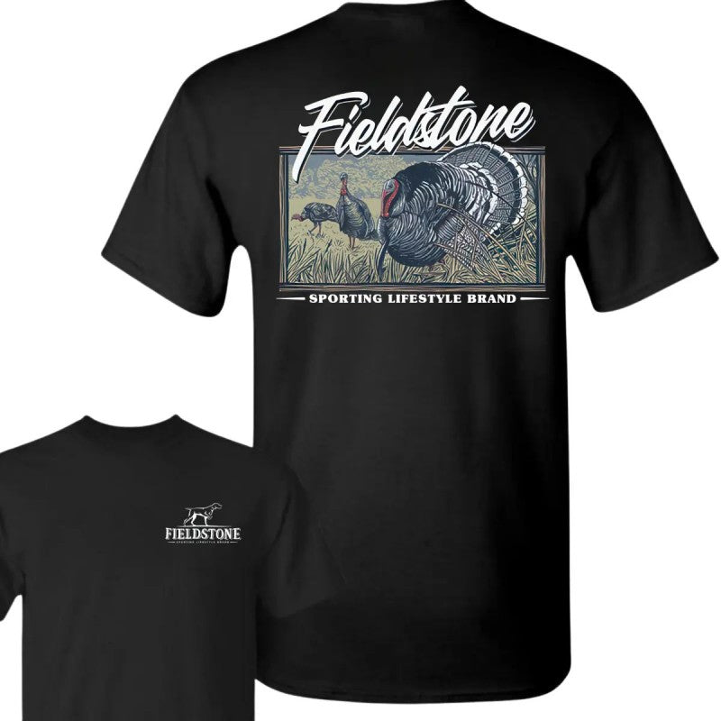 Fieldstone Turkey Hunting Detailed Wild Turkey T-Shirt / Sweatshirt / Hoodie