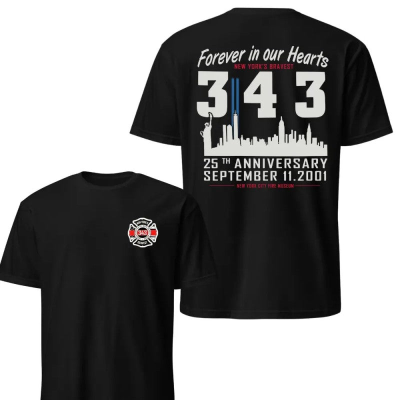 New York Firefighter Memorial 343 T-Shirt / Sweatshirt / Hoodie
