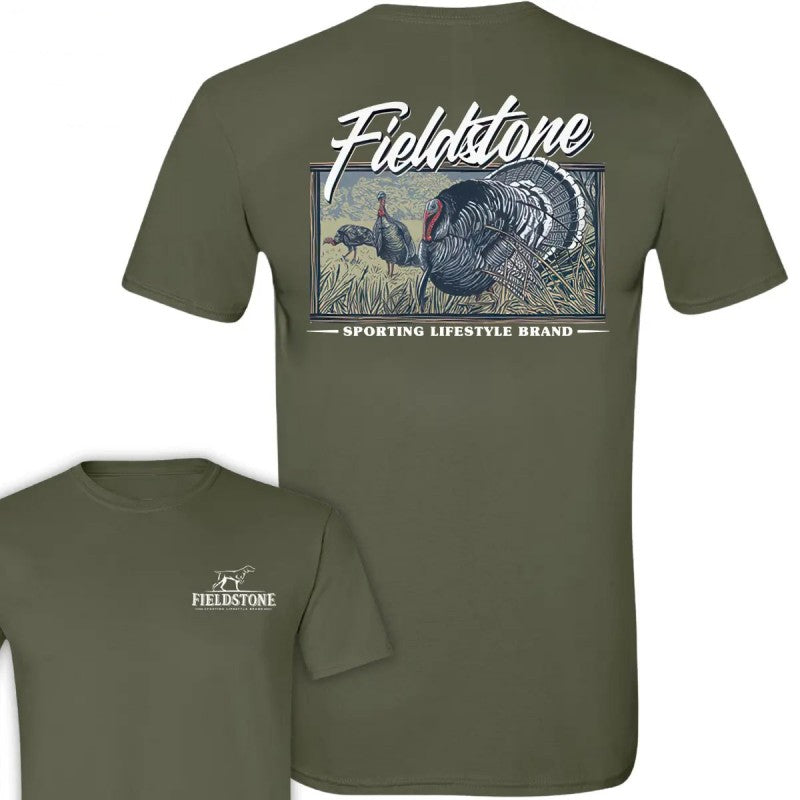 Fieldstone Turkey Hunting Detailed Wild Turkey T-Shirt / Sweatshirt / Hoodie