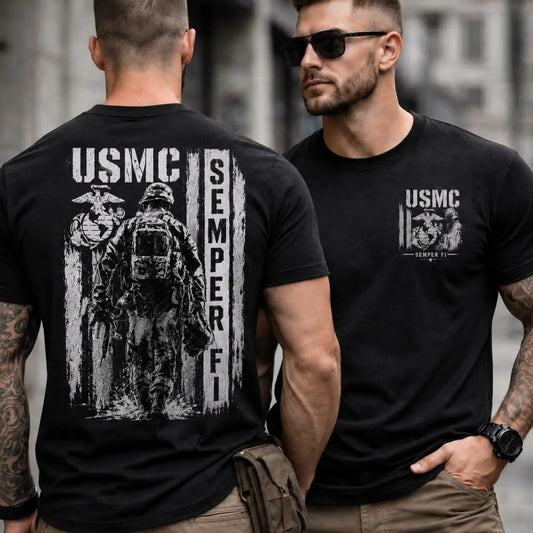 USMC Semper Fi Veteran T-Shirt / Sweatshirt / Hoodie