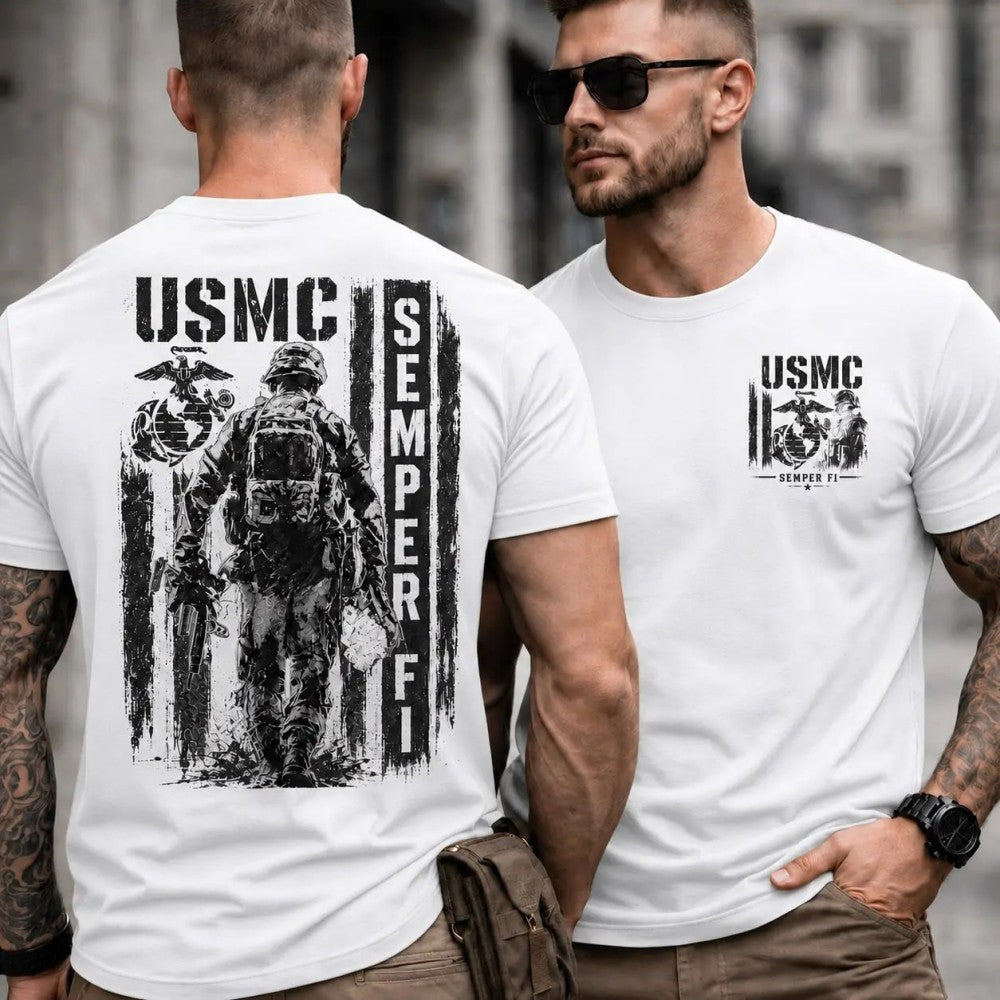 USMC Semper Fi Veteran T-Shirt / Sweatshirt / Hoodie
