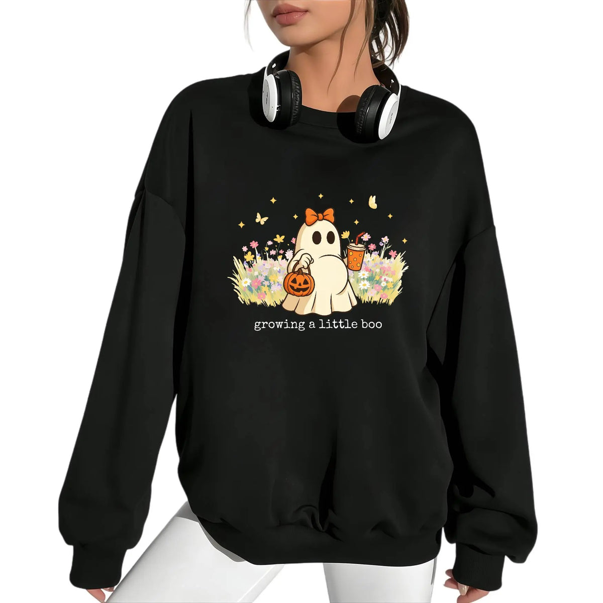 Halloween Maternity Growing A Little Boo T-Shirt / Sweatshirt / Hoodie