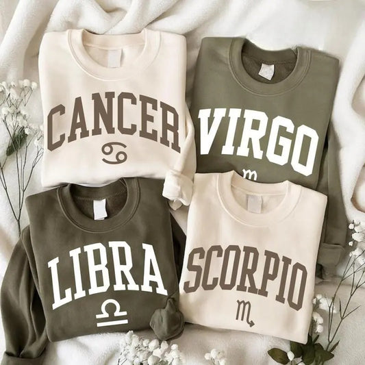 Minimalist Zodiac Astrology Sign T-Shirt / Sweatshirt / Hoodie