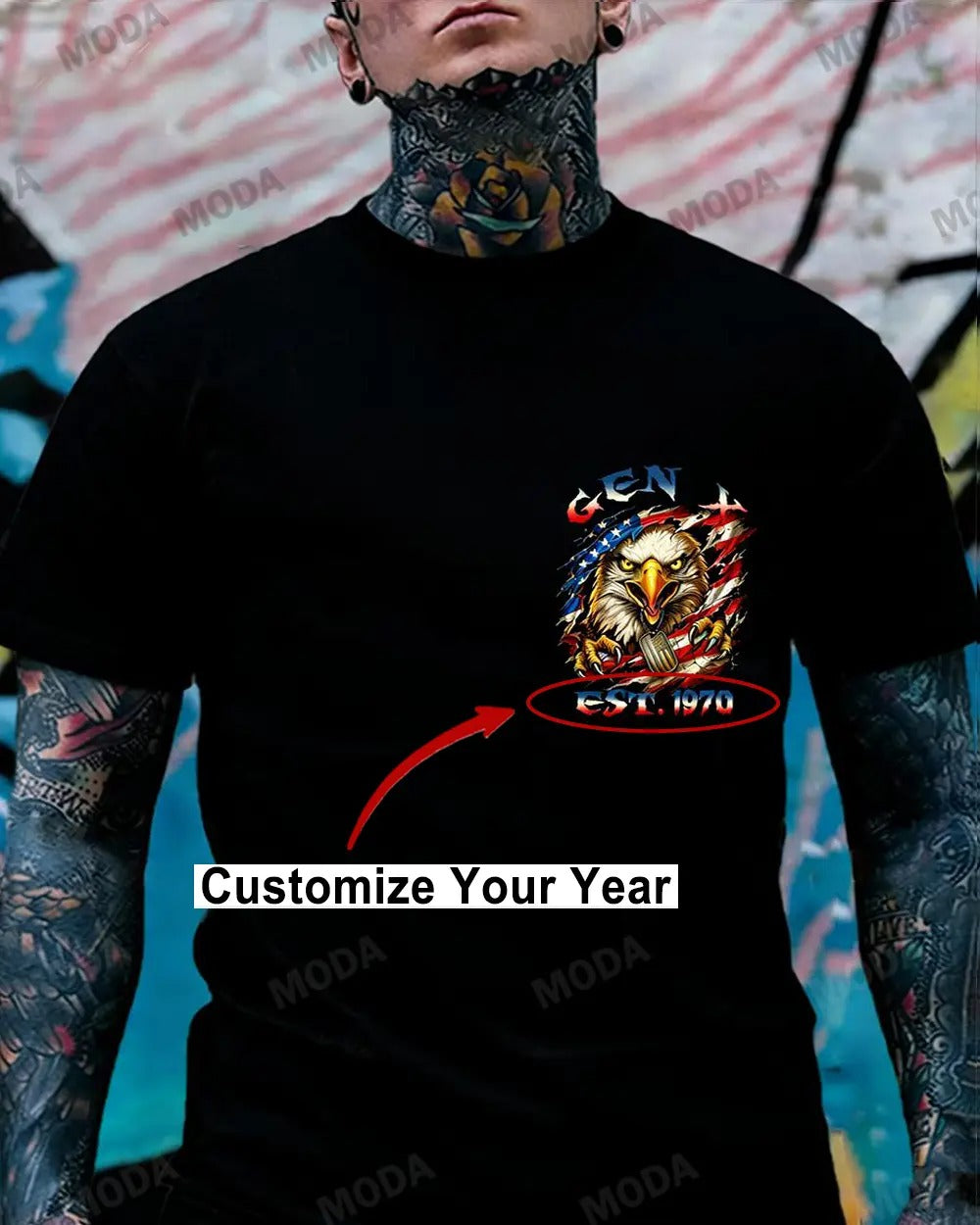 Generation X I May Be Old But I Got To See The USA Before It Went To Sh*t Custom Year Skull T-Shirt / Sweatshirt / Hoodie