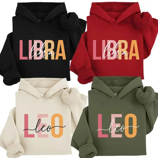 Modern Astrology Sign with Bold Letter Design T-Shirt / Sweatshirt / Hoodie