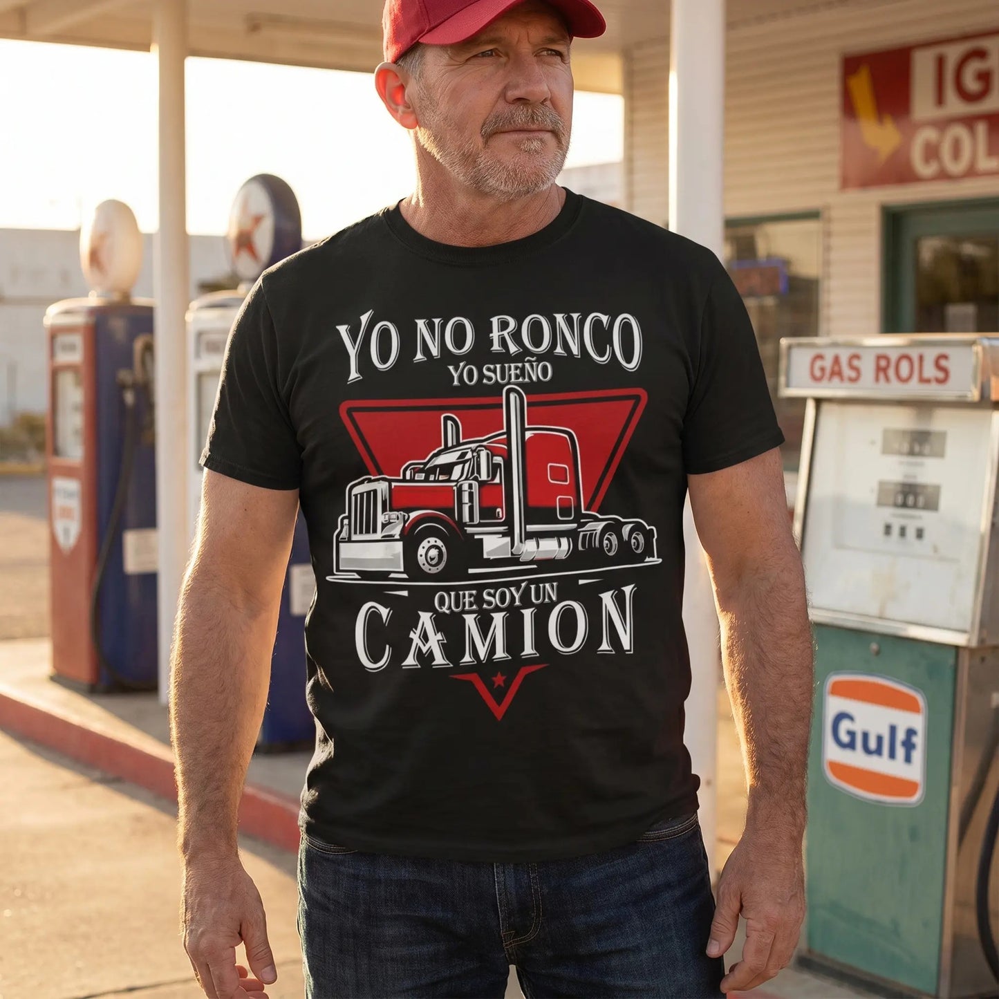 I Don'T Snore I Dream of Being a Latin Dad Funny Truck Driver Graphic T-Shirt / Sweatshirt / Hoodie