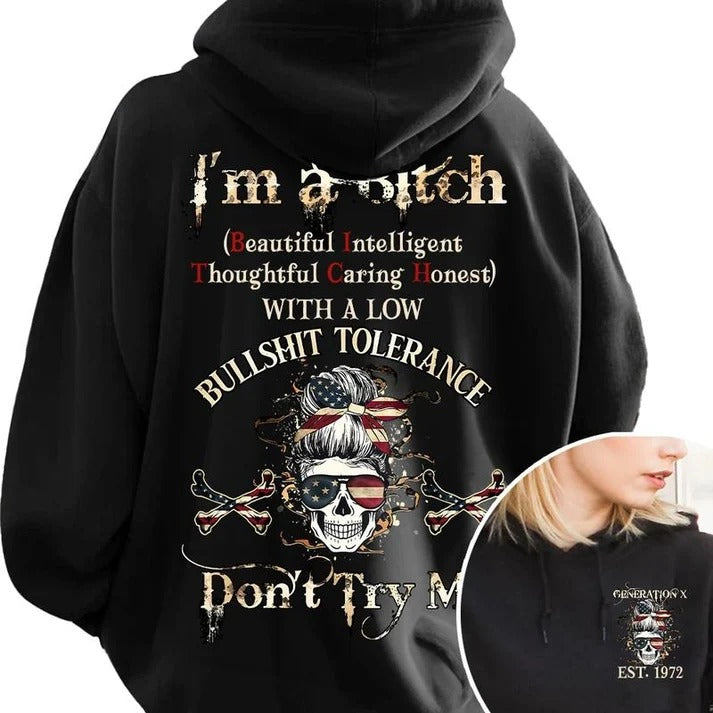Generation X Custom Year Skull Unisex T-Shirt / Sweatshirt / Hoodie