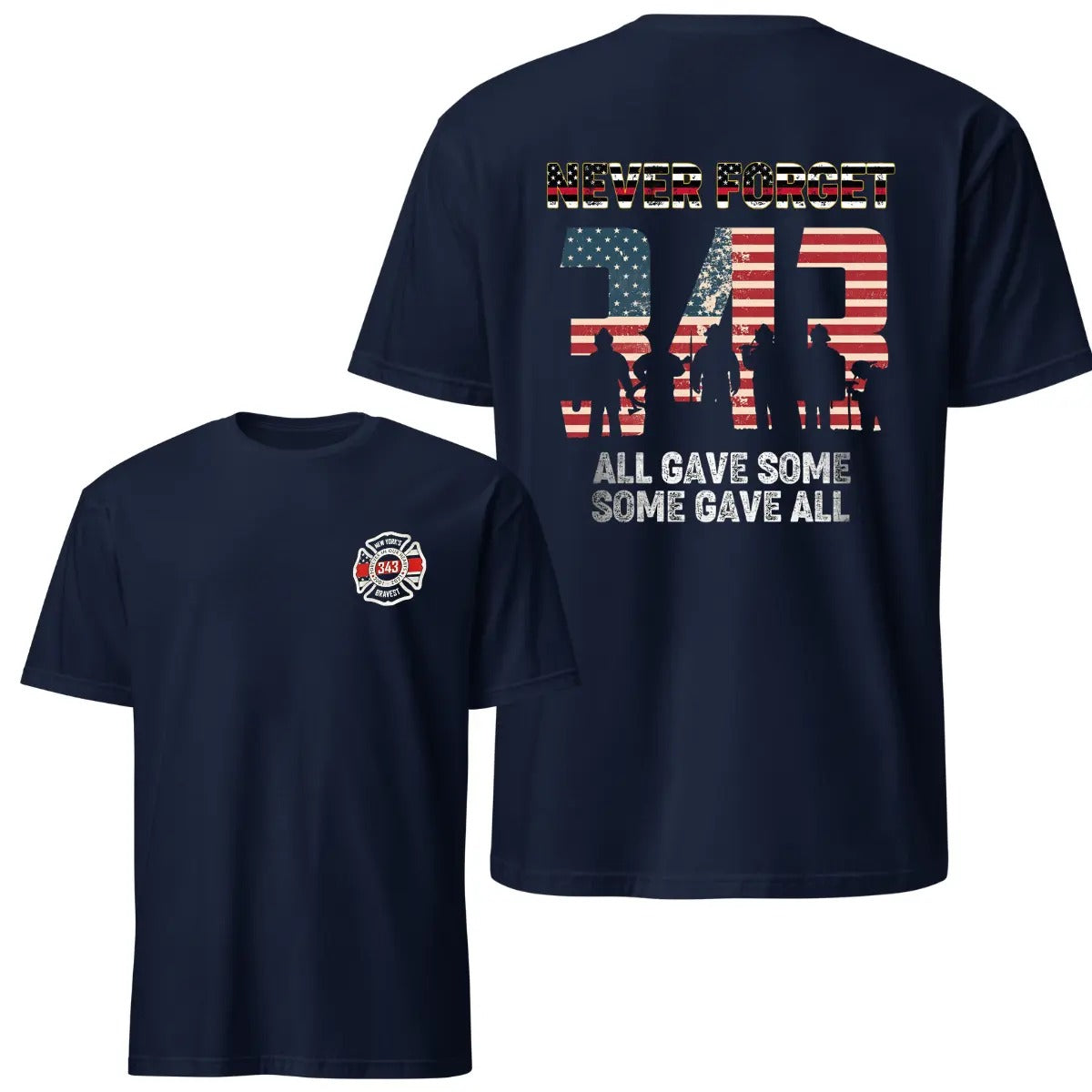 New York Firefighter Memorial 343 T-Shirt / Sweatshirt / Hoodie