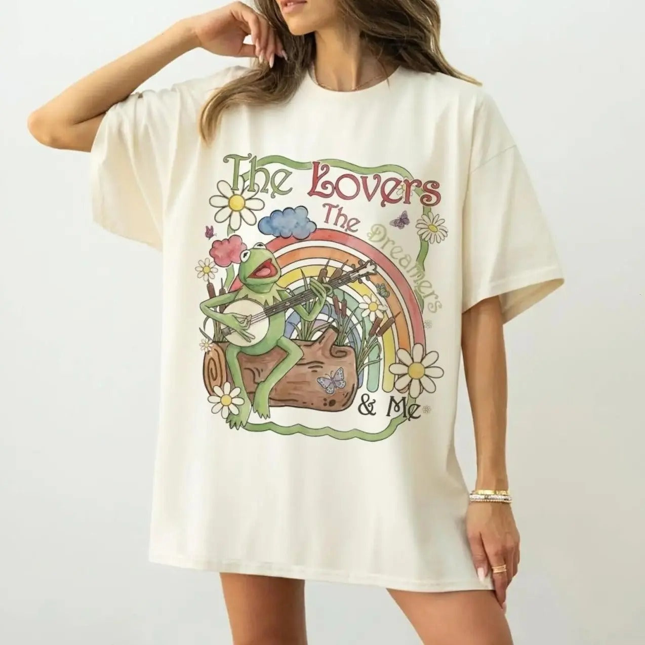 Watercolor Kermit the Frog T-Shirt / Sweatshirt / Hoodie