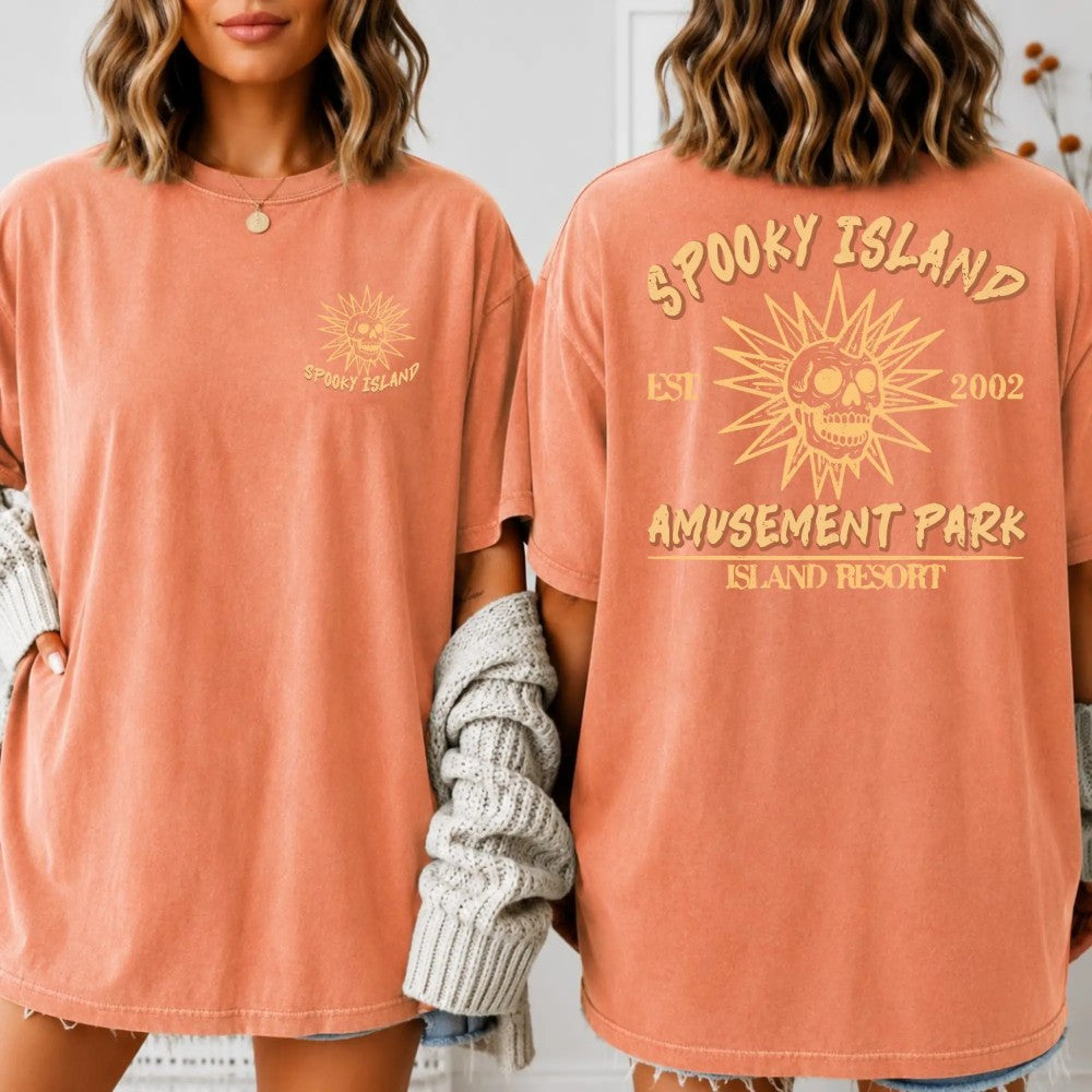 Spooky Island Retro Cartoon Halloween Movie T-Shirt / Sweatshirt / Hoodie