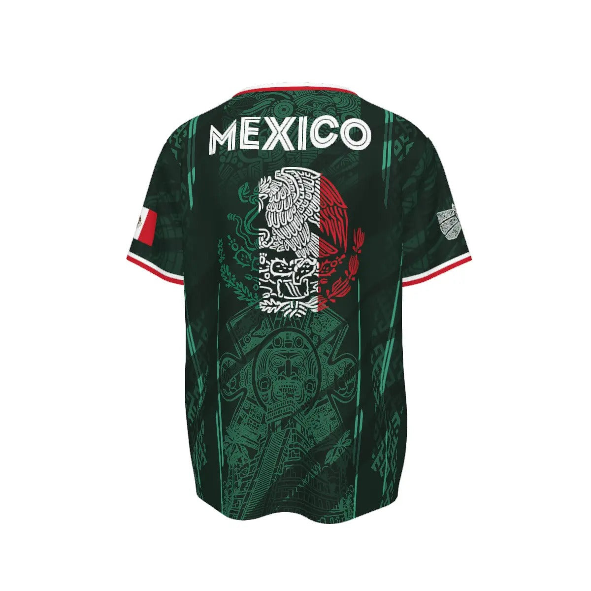 Chichén Itzá Pyramid Graphic Retro Soccer Jersey - 2026 Mexico Football Jersey