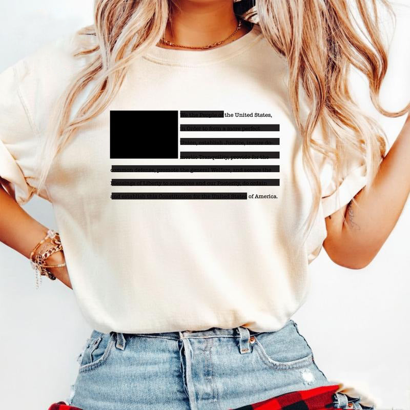 Vintage Redacted Statement T-Shirt / Sweatshirt / Hoodie