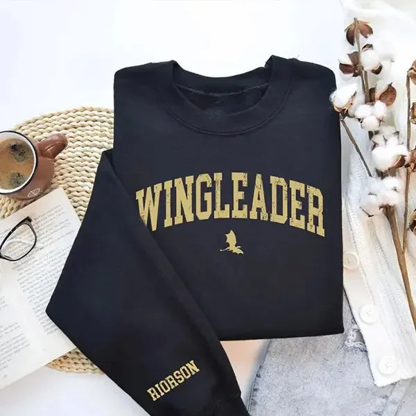 Wingleader Dragon Academy Bookish Fantasy Reader T-Shirt / Sweatshirt / Hoodie