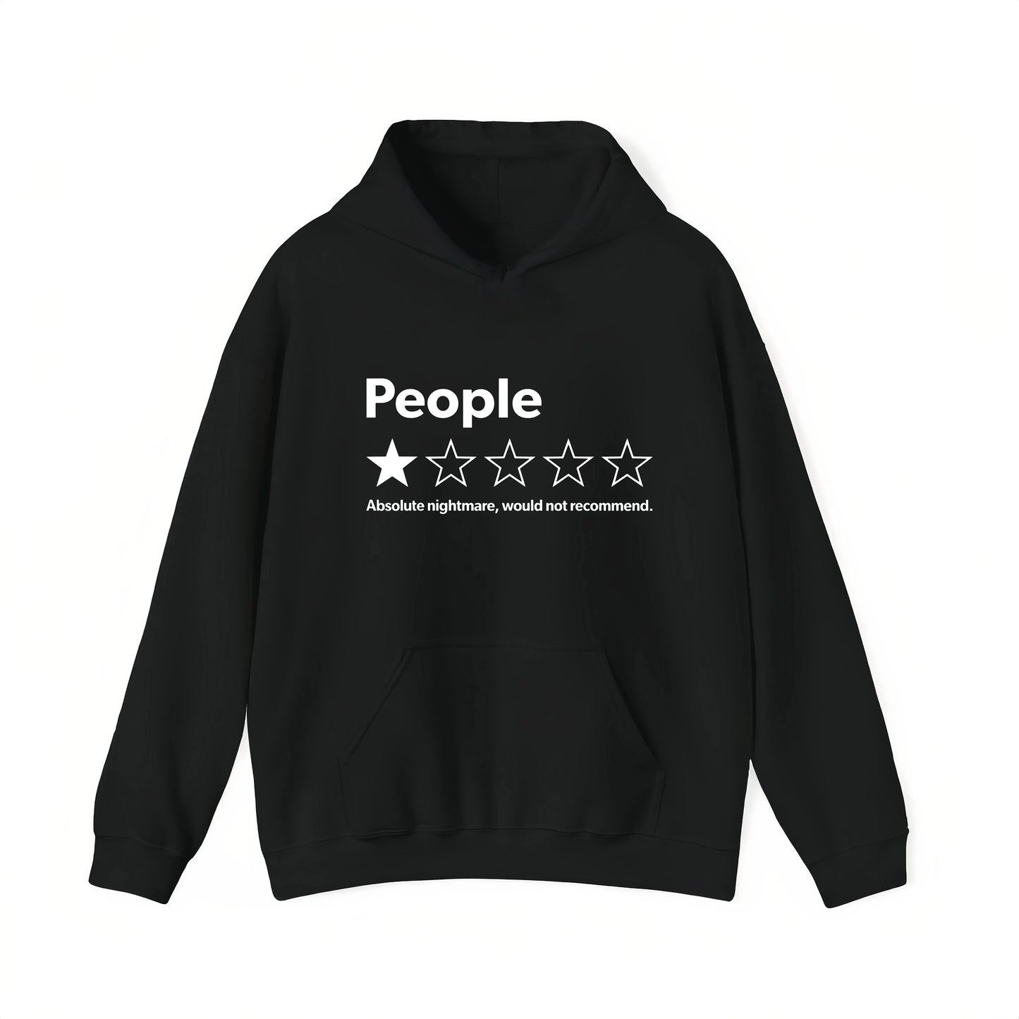 People One Star Rating Sarcastic Quote T-Shirt / Sweatshirt / Hoodie
