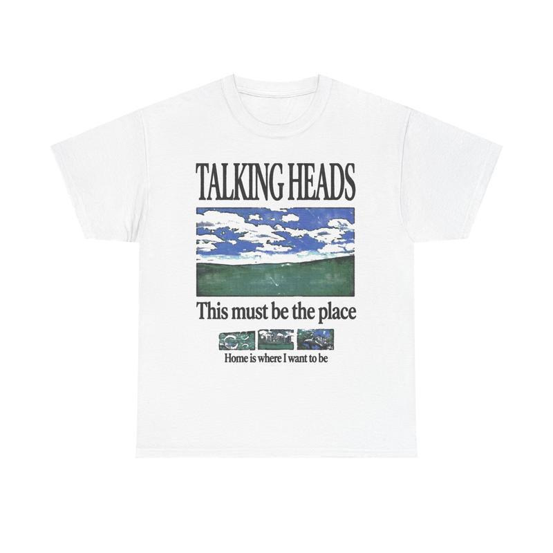 Talking Heads Graphic This Must Be The Place Lyric Rock Inspired Classic Album Unisex T-Shirt / Sweatshirt / Hoodie