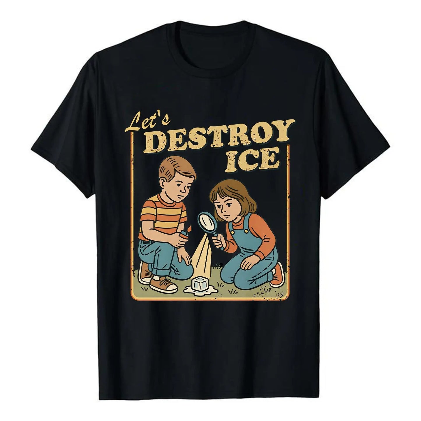 Let's Destroy Ice Human Rights Support Vintage T-Shirt / Sweatshirt / Hoodie