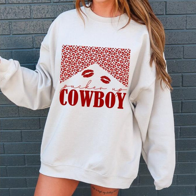 Western Valentine Cowboy Hearts T-Shirt / Sweatshirt / Hoodie