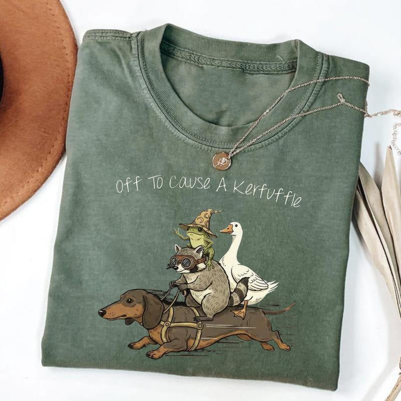 Off To Cause A Kerfuffle T-Shirt / Sweatshirt / Hoodie