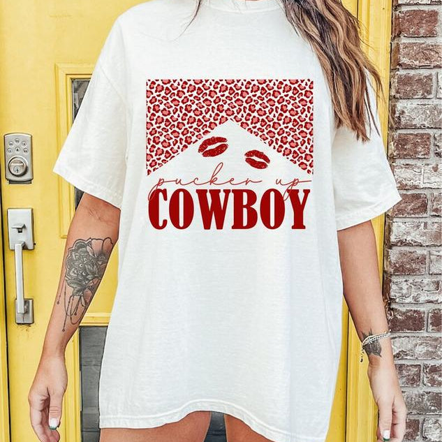 Western Valentine Cowboy Hearts T-Shirt / Sweatshirt / Hoodie