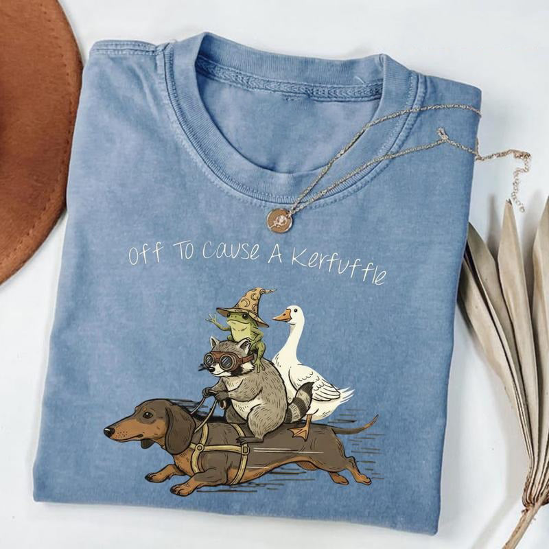 Off To Cause A Kerfuffle T-Shirt / Sweatshirt / Hoodie