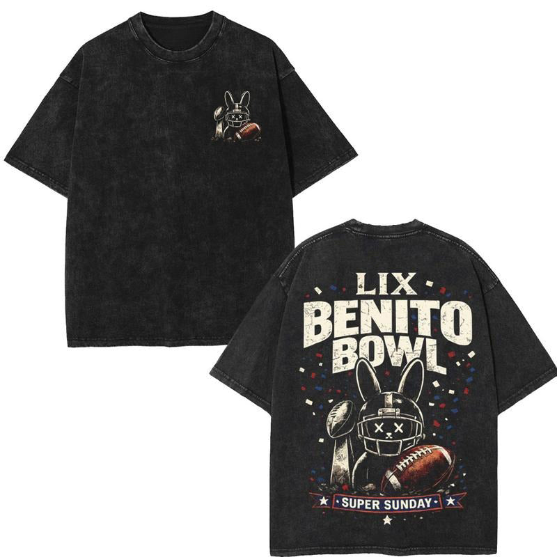 Benito Bowl 2026 Best Half Time Vintage Football Graphic Team Fan T-Shirt / Sweatshirt / Hoodie