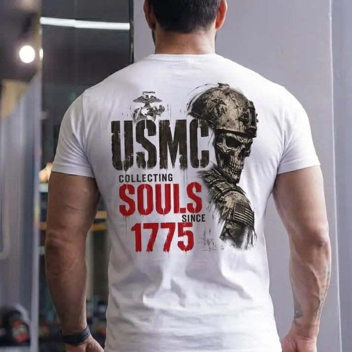 USMC Collecting Souls Skull T-Shirt / Sweatshirt / Hoodie