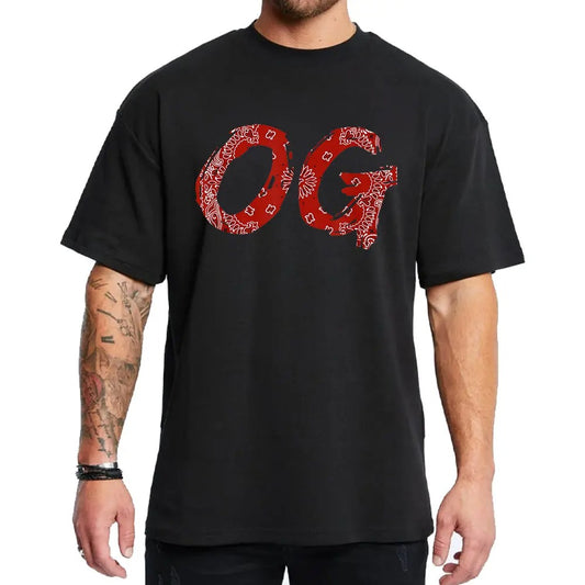 OG Bandana Red Design Chicano Pride T-Shirt / Sweatshirt / Hoodie