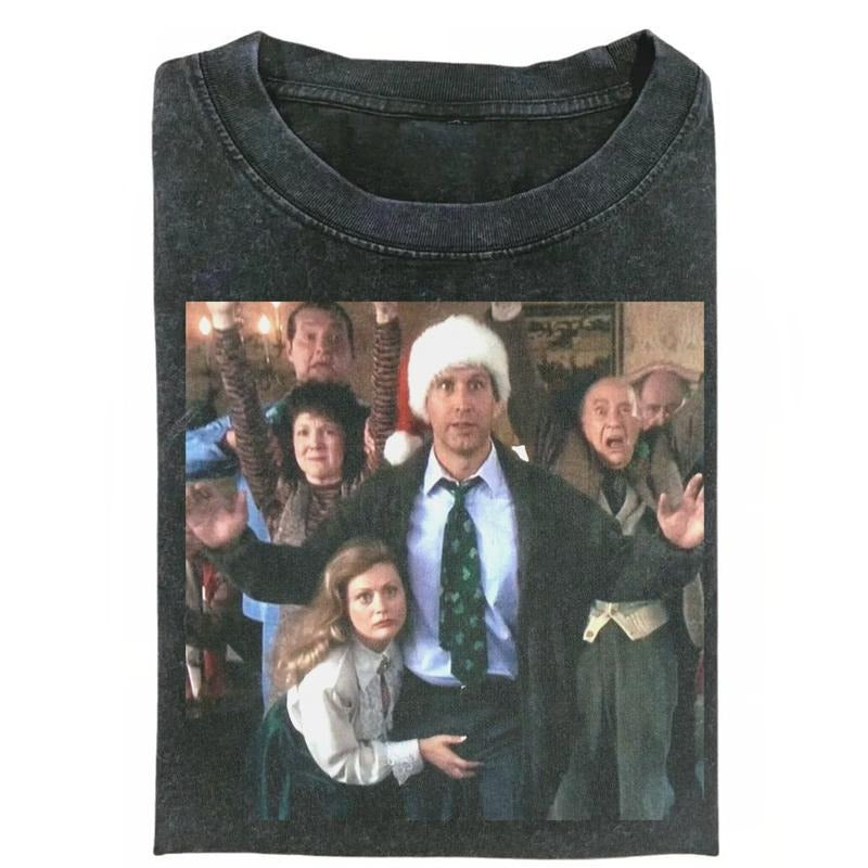 Griswold Family Inspired Retro Xmas Scene Classic 80s Humor Gift T-Shirt / Sweatshirt / Hoodie