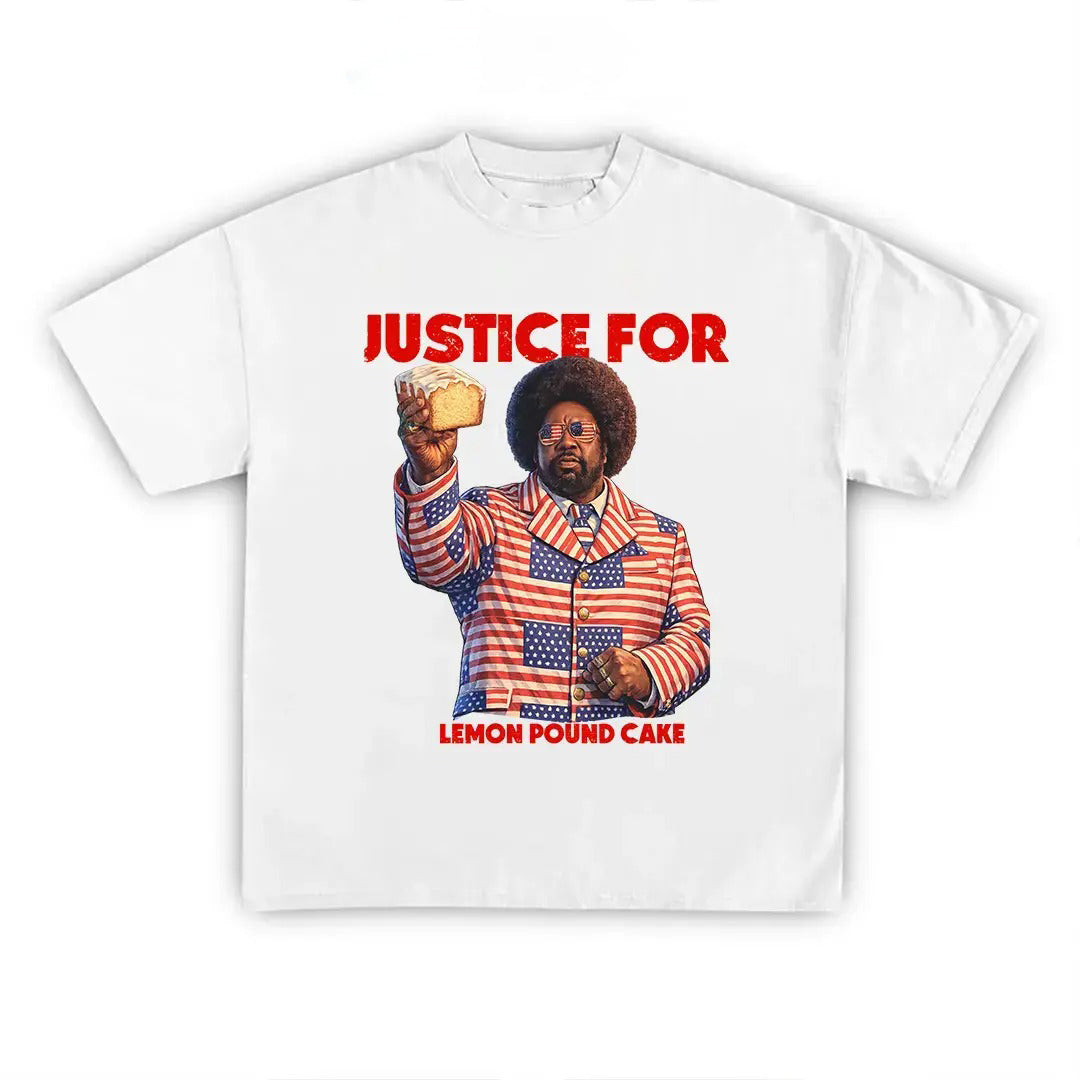 Justice For Lemon Pound Cake Funny Retro Unisex T-Shirt / Sweatshirt / Hoodie