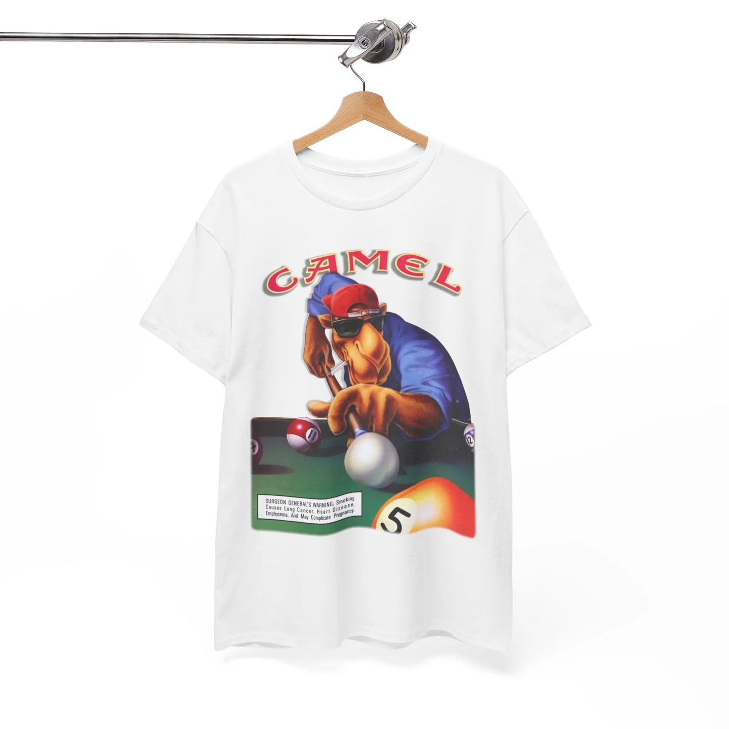 Vintage Retro Billiards Cartoon Camel Joe T-Shirt / Sweatshirt / Hoodie