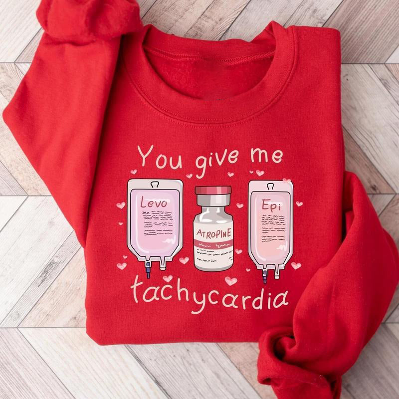 Nurse Valentines Day Pharmacist Diabetic Nicu Labor Peds Gift T-Shirt / Sweatshirt / Hoodie