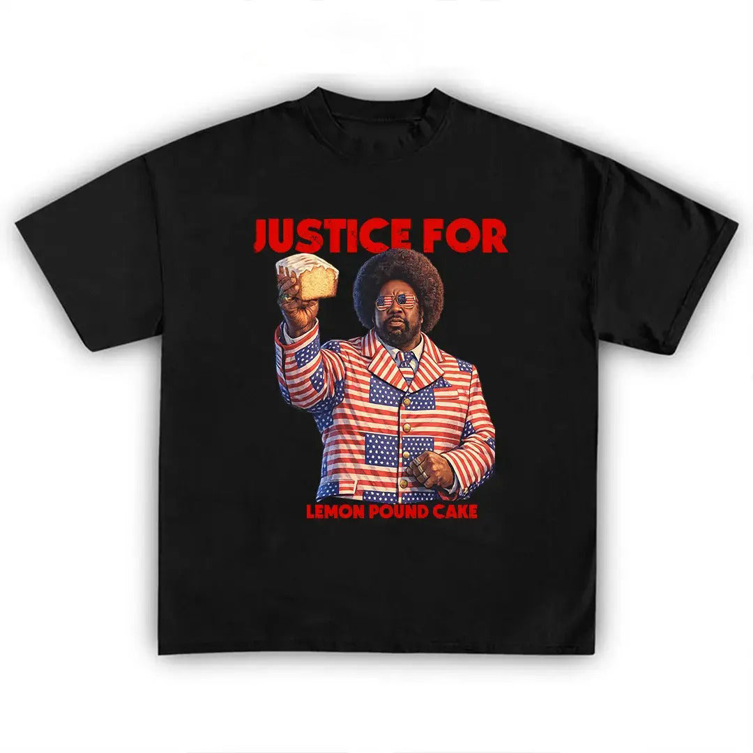 Justice For Lemon Pound Cake Funny Retro Unisex T-Shirt / Sweatshirt / Hoodie