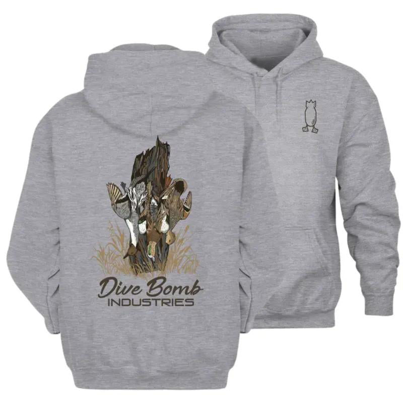 Dive Bomb Industries Vintage Waterfowl Outdoor Hunting Duck T-Shirt / Sweatshirt / Hoodie