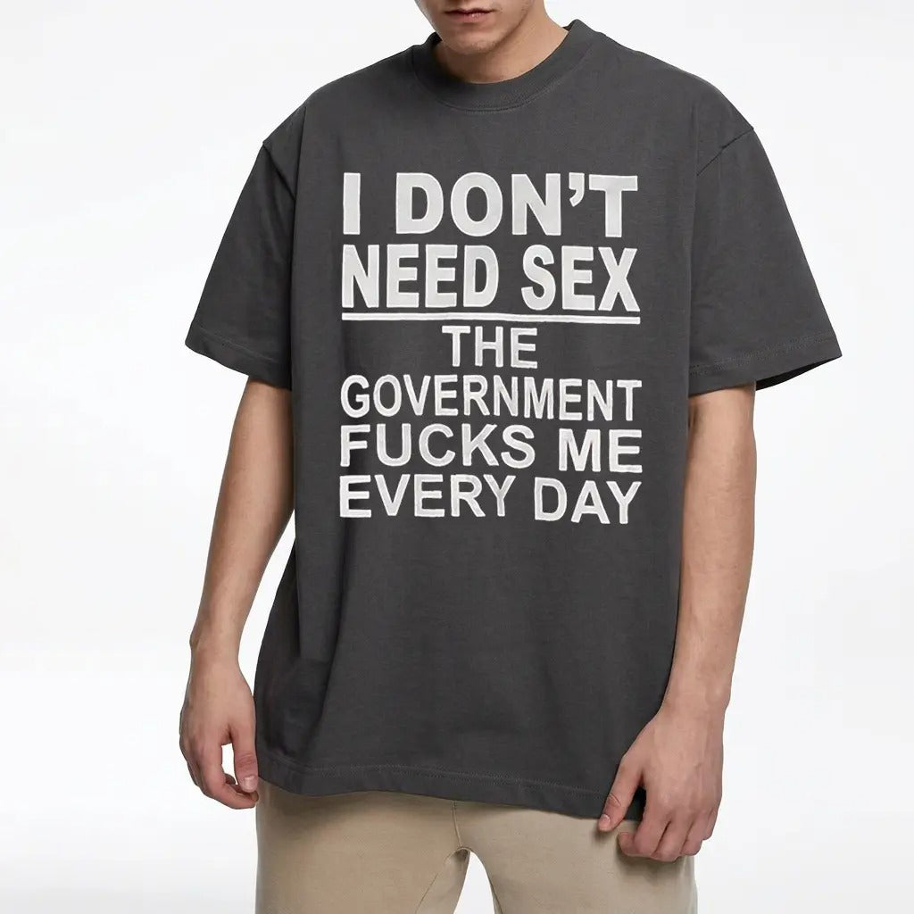 Bold Statement Humor Graphic Streetwear Casual T-Shirt / Sweatshirt / Hoodie