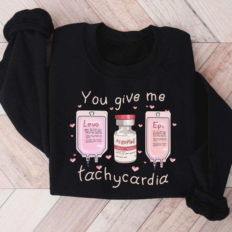 Nurse Valentines Day Pharmacist Diabetic Nicu Labor Peds Gift T-Shirt / Sweatshirt / Hoodie
