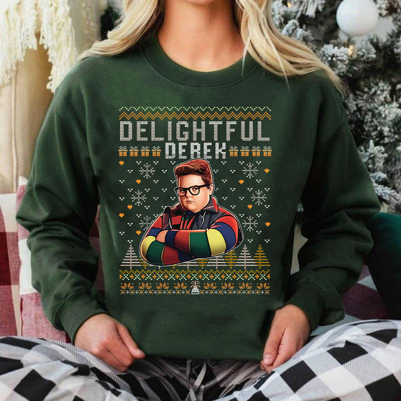Delightful Derek ST Movie Chistmas Gift For Fans T-Shirt / Sweatshirt / Hoodie