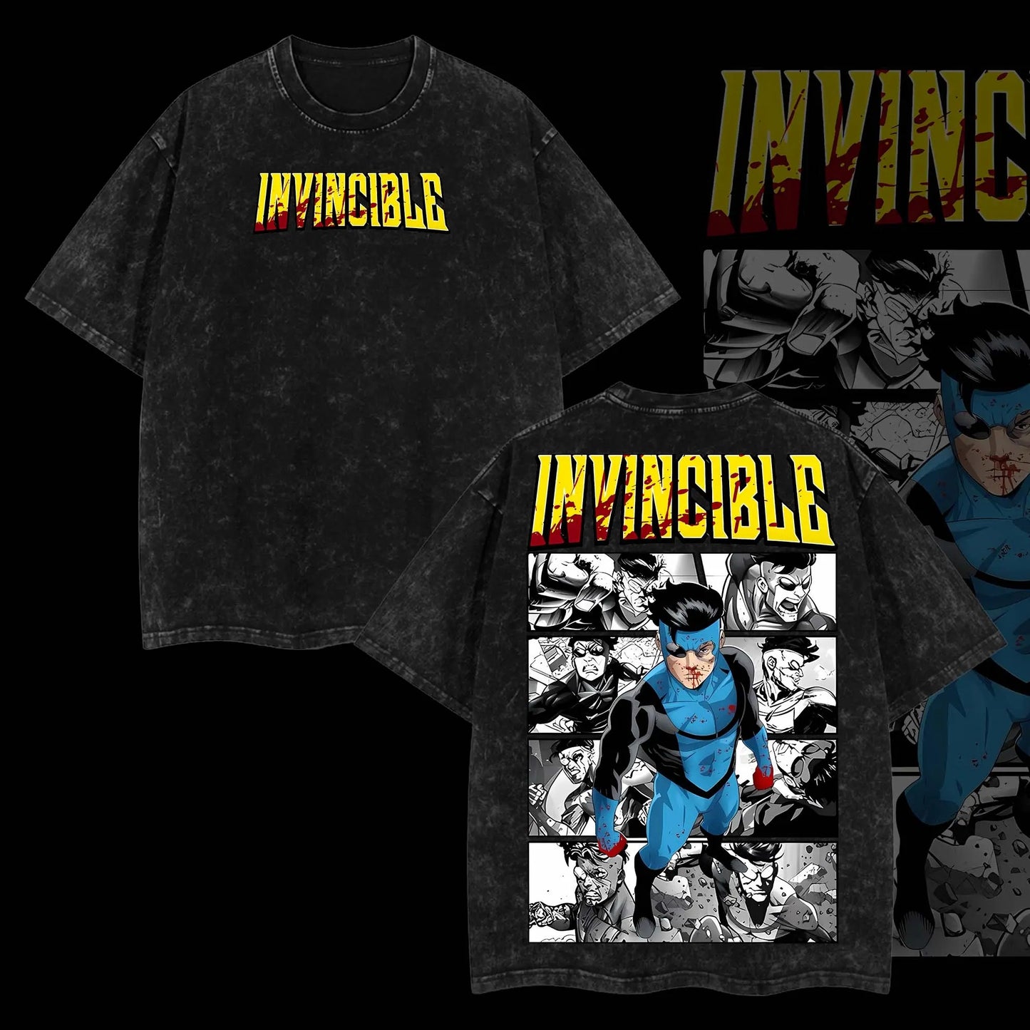 Emperor Mark Grayson Invincible War Comic Double Printed T-Shirt / Sweatshirt / Hoodie