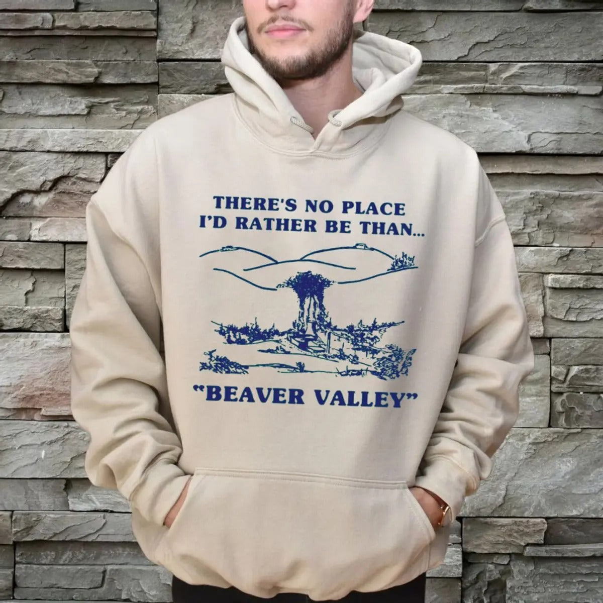 Beaver Valley Funny Graphic T-Shirt / Sweatshirt / Hoodie