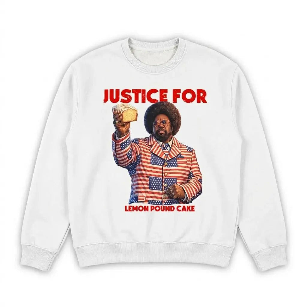 Justice For Lemon Pound Cake Funny Retro Unisex T-Shirt / Sweatshirt / Hoodie