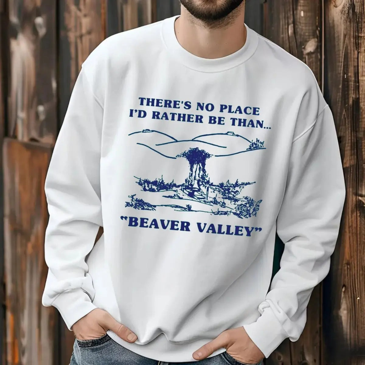 Beaver Valley Funny Graphic T-Shirt / Sweatshirt / Hoodie