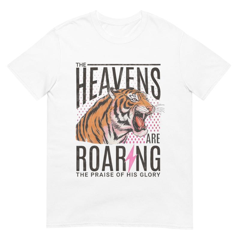 The Heavens Are Roaring Bible Verse Religious Christian 80s Faith 90s Aesthetic T-Shirt / Sweatshirt / Hoodie