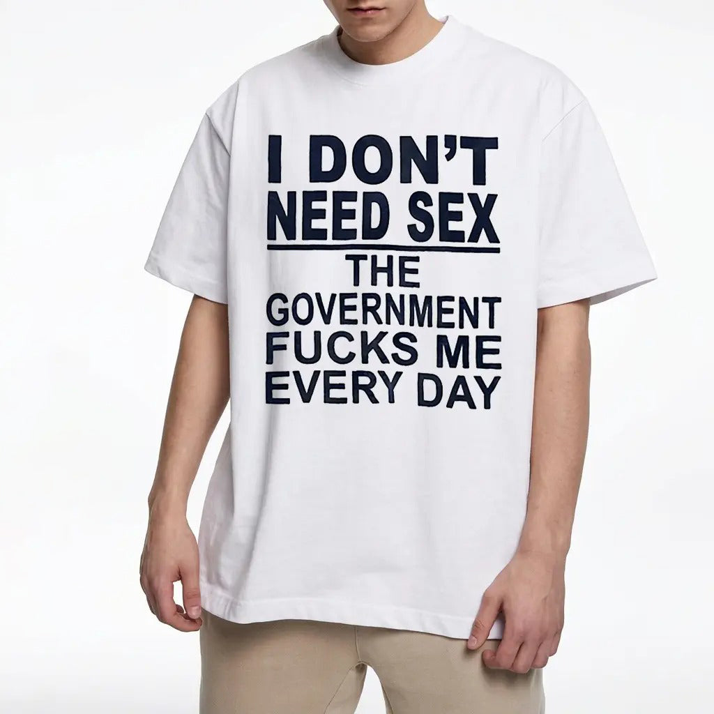 Bold Statement Humor Graphic Streetwear Casual T-Shirt / Sweatshirt / Hoodie